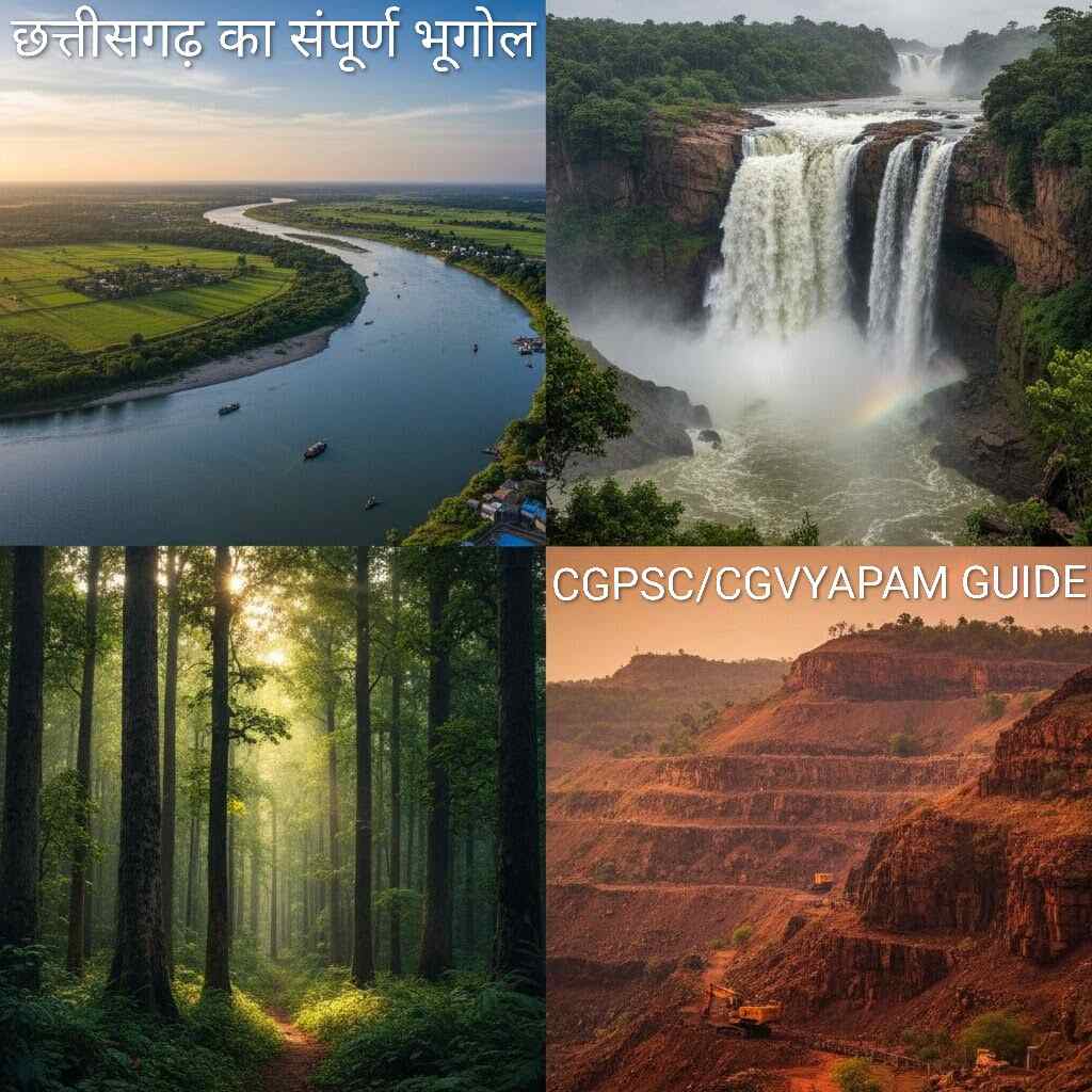 छत्तीसगढ़ के खनिज संसाधन - कोयला, लौह अयस्क, वन और नदियाँ