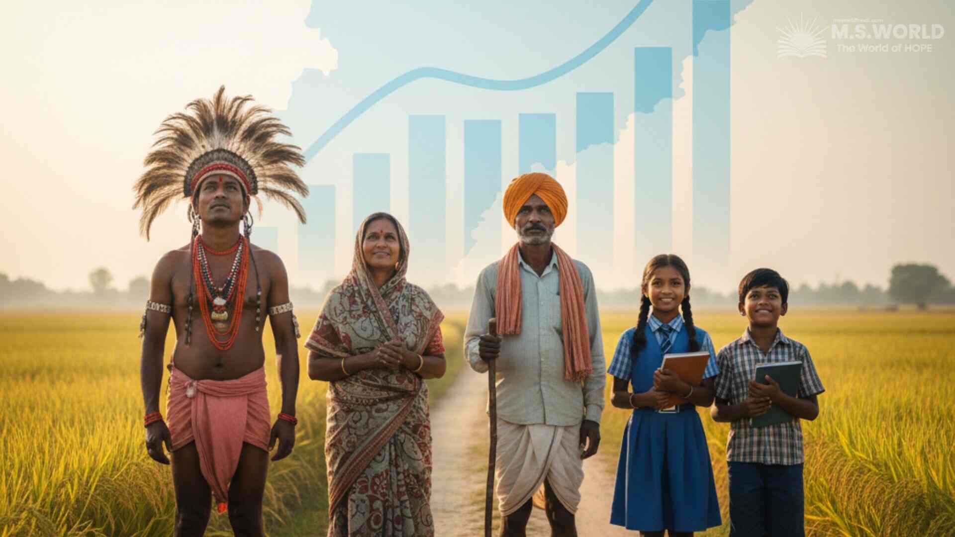 जनगणना डेटा के विश्लेषण को दर्शाती एक सारणी और ग्राफ - जनगणना पर कठिन क्विज़